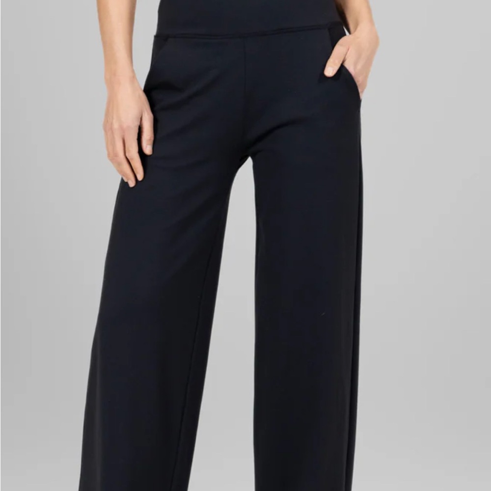 Kira Grace Black Wide-Leg Pants, Size M